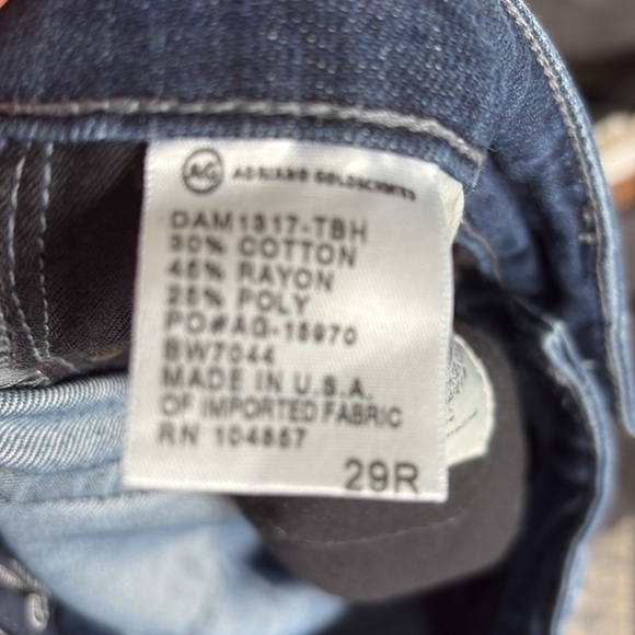 AG The Ballad Slim Boot Jeans 29 - Picture 9 of 9